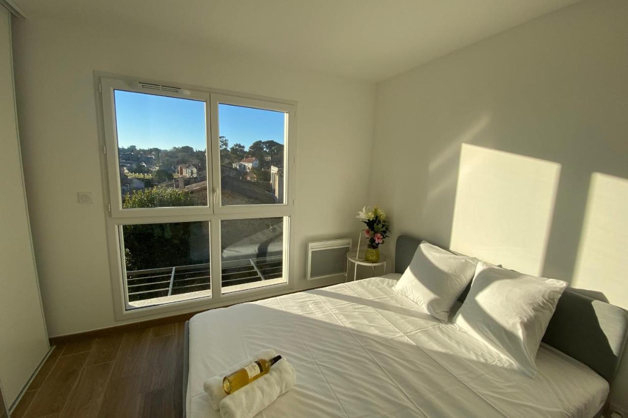 Appartement Roche Blanche - Terrasse Et Parking à Nîmes Extérieur photo