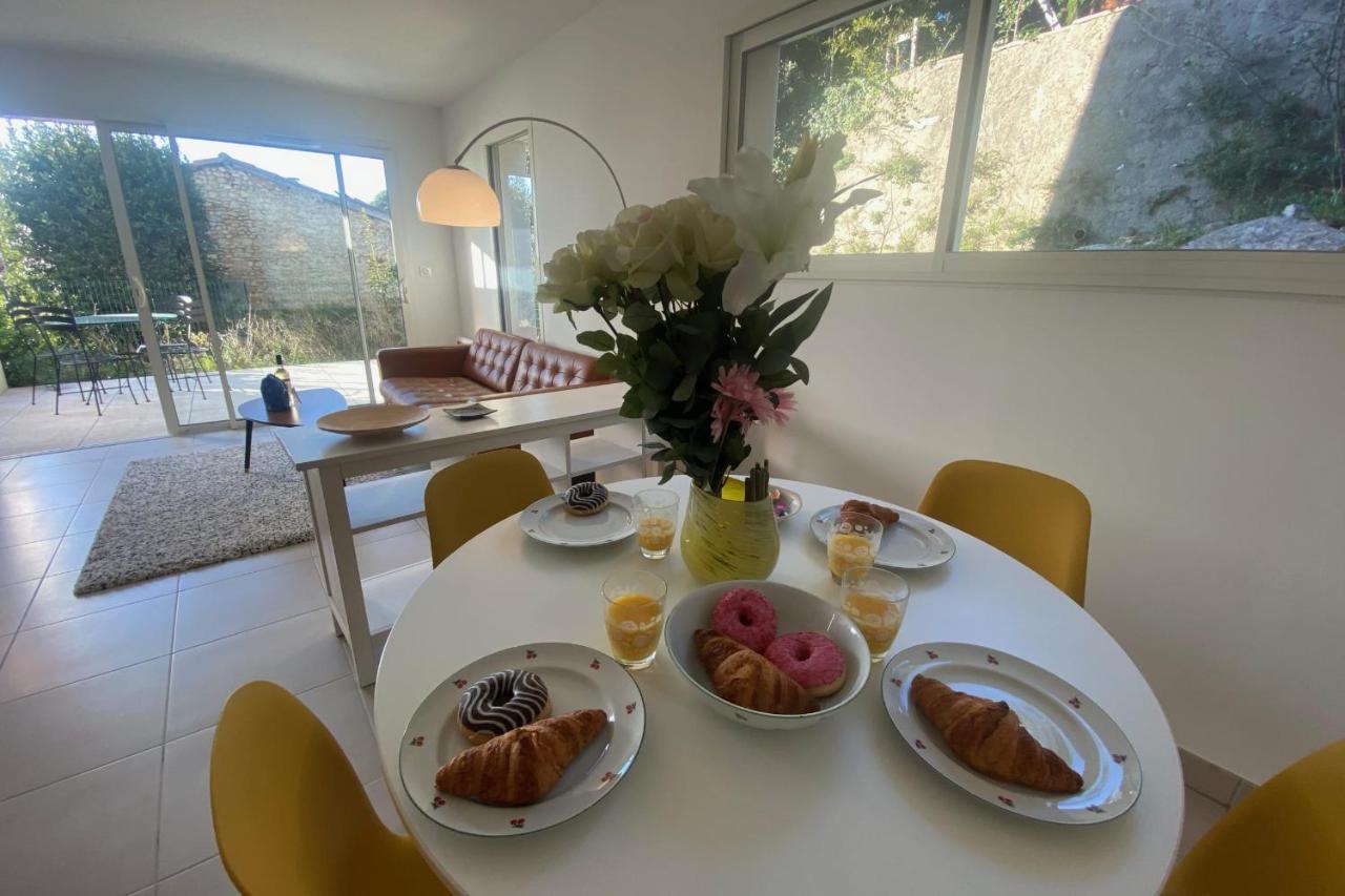 Appartement Roche Blanche - Terrasse Et Parking à Nîmes Extérieur photo