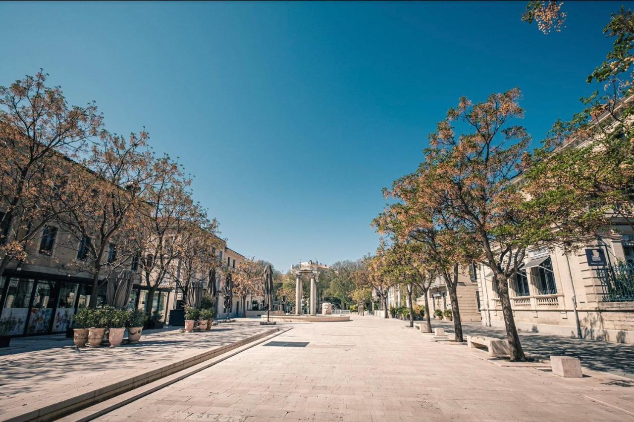 Appartement Roche Blanche - Terrasse Et Parking à Nîmes Extérieur photo